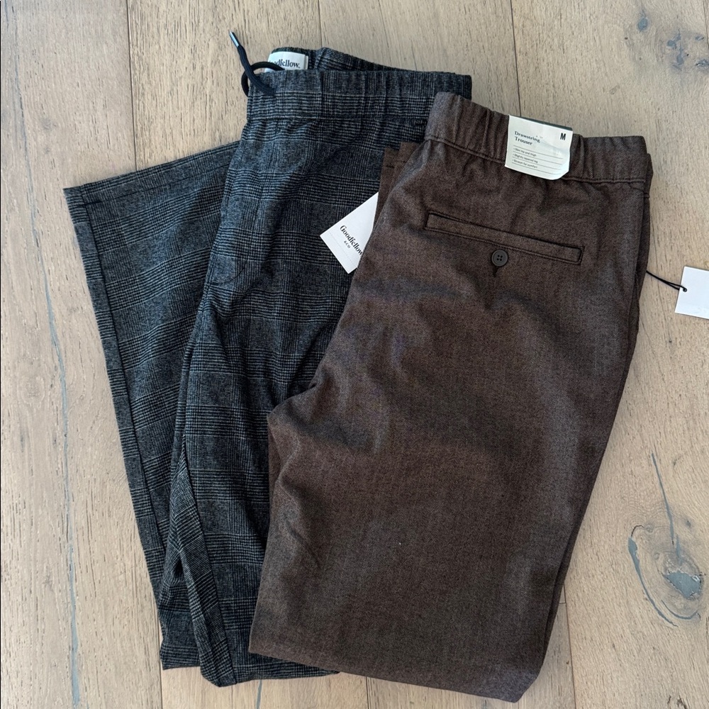 Men's drawstring trousers